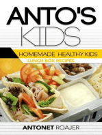 Homemade Healthy Kids Lunch Box recipes