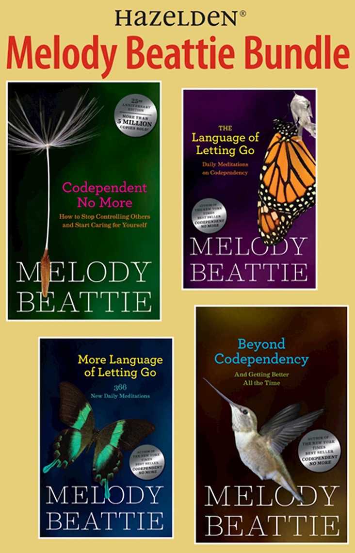 Read Melody Beattie 4 Title Bundle Codependent No More and 3 Other