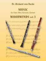 Music for Flute, Oboe, Bassoon, Clarinet Woodwinds Vol. 3