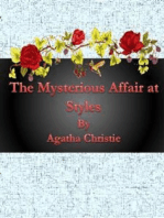 The Mysterious Affair at Styles By Agatha Christie