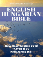 English Hungarian Bible: New Heart English 2010 - Karoli 1589 - King James 1611