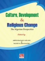 Culture, Development and Religious Change: The Nigerian Perspective