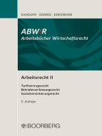 Arbeitsrecht II: Tarifvertragsrecht, Betriebsverfassungsrecht, Sozialversicherungsrecht