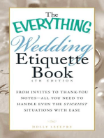 The Everything Wedding Etiquette Book