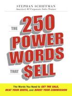 The 250 Power Words That Sell: The Words You Need to Get the Sale, Beat Your Quota, and Boost Your Commission