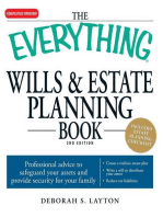 The Everything Wills & Estate Planning Book: Professional advice to safeguard your assests and provide security for your family