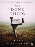 The Done Thing: A Book Club Recommendation!