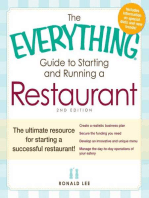 The Everything Guide to Starting and Running a Restaurant: The ultimate resource for starting a successful restaurant!