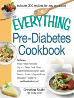 The Everything Pre-Diabetes Cookbook: Includes Sweet Potato Pancakes, Soy and Ginger Flank Steak, Buttermilk Ranch Chicken Salad, Roasted Butternut Squash Pasta, Strawberry Ricotta Pie ...and hundreds more!