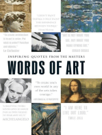 Words of Art: Inspiring Quotes from the Masters