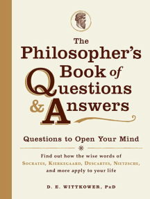 Read The Philosopher S Book Of Questions Answers Online D E Wittkower Books