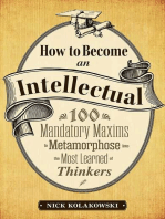 How to Become an Intellectual