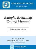Buteyko Breathing Course Manual: For use with the Advanced Buteyko Course