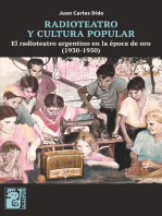 Radioteatro y cultura popular: El radioteatro argentino en la época de oro (1930-1950)