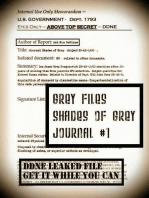 Grey Files: Shades of Grey Journal #1