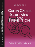 Colon Cancer Screening and Prevention: Health Screening and Prevention