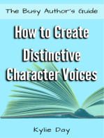 How to Create Distinctive Character Voices