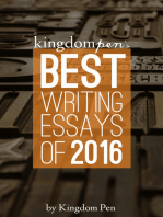 Kingdom Pen's Best Writing Essays of 2016