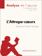 L'Attrape-cœurs de Jerome David Salinger (Analyse de l'œuvre): Analyse complète et résumé détaillé de l'oeuvre