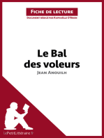 Le Bal des voleurs de Jean Anouilh (Fiche de lecture): Analyse complète et résumé détaillé de l'oeuvre