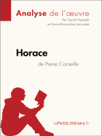 Horace de Pierre Corneille (Analyse de l'oeuvre): Analyse complète et résumé détaillé de l'oeuvre