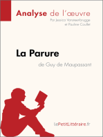La Parure de Guy de Maupassant (Analyse de l'oeuvre): Analyse complète et résumé détaillé de l'oeuvre