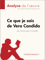 Ce que je sais de Vera Candida de Véronique Ovaldé (Analyse de l'œuvre): Analyse complète et résumé détaillé de l'oeuvre