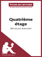 Quatrième étage de Nicolas Ancion (Fiche de lecture): Analyse complète et résumé détaillé de l'oeuvre