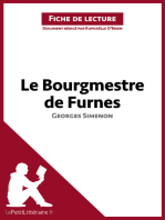 Le Bourgmestre de Furnes de Georges Simenon (Fiche de lecture): Analyse complète et résumé détaillé de l'oeuvre