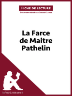 La Farce de maitre Pathelin (Fiche de lecture): Résumé complet et analyse détaillée de l'oeuvre