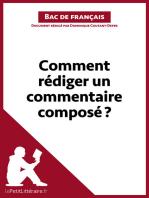 Comment rédiger un commentaire composé? (Bac de français)