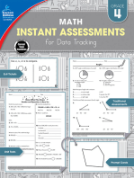 Instant Assessments for Data Tracking, Grade 4: Math