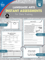 Instant Assessments for Data Tracking, Grade 4: Language Arts