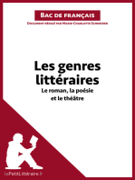 Les genres littéraires - Le roman, la poésie et le théâtre (Bac de français)): Réussir le bac de français