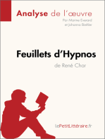 Feuillets d'Hypnos de René Char (Analyse de l'oeuvre): Comprendre la littérature avec lePetitLittéraire.fr