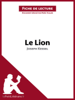 Le Lion de Joseph Kessel (Fiche de lecture): Résumé complet et analyse détaillée de l'oeuvre