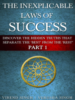 The Inexplicable Laws Of Success (Part 1): Discover The Hidden Truths To Separate The 'Best From The 'Rest'