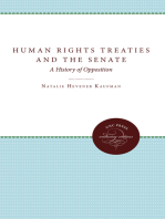 Human Rights Treaties and the Senate: A History of Opposition