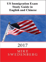 US Immigration Exam Study Guide in English and Chinese