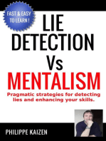 Lie Detection vs Mentalism