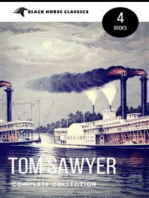 Tom Sawyer Collection - All Four Books [Free Audiobooks Includes 'Adventures of Tom Sawyer,' 'Huckleberry Finn'+ 2 more sequels] (Black Horse Classics)