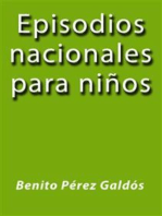 Episodios nacionales para niños