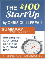 The $100 Startup by Chris Guillebeau: Summary and Analysis