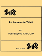 La Langue de Ya’udi