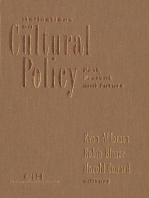 Reflections on Cultural Policy: Past, Present and Future