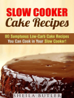 Slow Cooker Cake Recipes