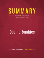 Summary: Obama Zombies: Review and Analysis of Jason Mattera's Book