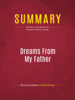 Summary: Dreams From My Father: Review and Analysis of Barack Obama's Book