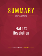 Summary: Flat Tax Revolution: Review and Analysis of Steve Forbes's Book