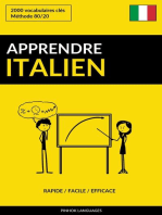Apprendre l'italien: Rapide / Facile / Efficace: 2000 vocabulaires clés